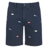 Polo Ralph Lauren Men's Hudson Patterned Slim Shorts - Navy - Image 1