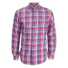 Polo Ralph Lauren Men's Checked Long Sleeve Shirt - Fuchsia - Image 1