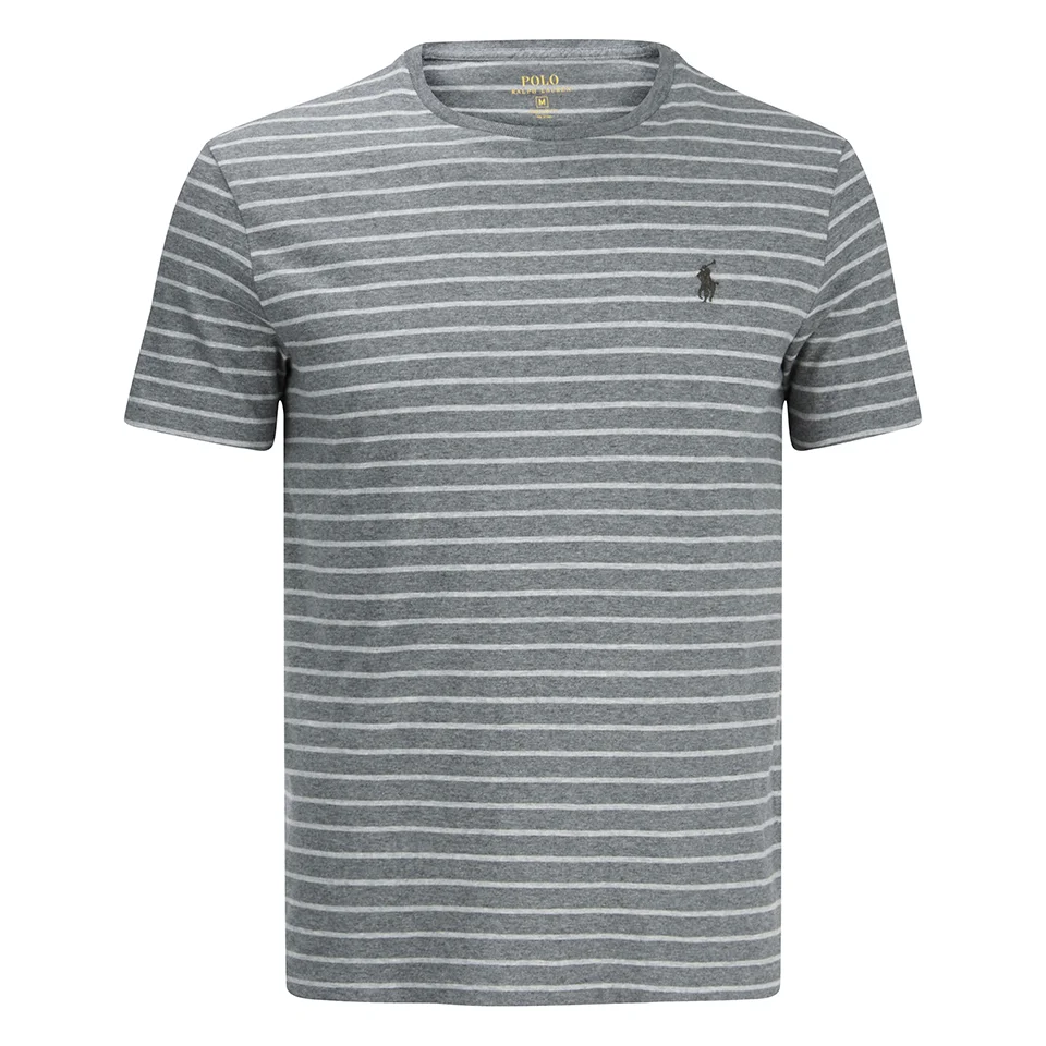 Polo Ralph Lauren Men's Short Sleeve Crew Neck T-Shirt - Boulder Grey Image 1
