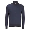 Polo Ralph Lauren Men's Full Zip Athletic Sweatshirt - Indigo Stripe - Image 1
