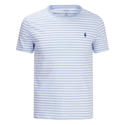 Polo Ralph Lauren Men's Striped Short Sleeve Crew Neck T-Shirt - Blue/White