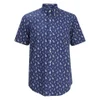 Polo Ralph Lauren Men's Printed Short Sleeve Shirt - Blue - Image 1