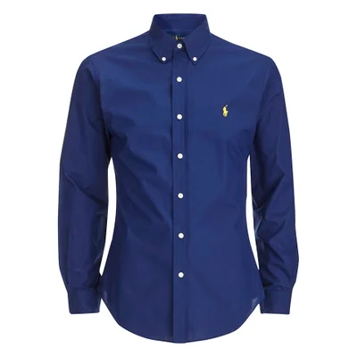 Polo Ralph Lauren Men's Long Sleeve Button Down Shirt - Soho Blue