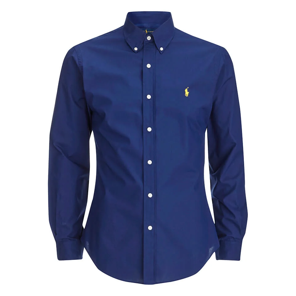 Polo Ralph Lauren Men's Long Sleeve Button Down Shirt - Soho Blue Image 1