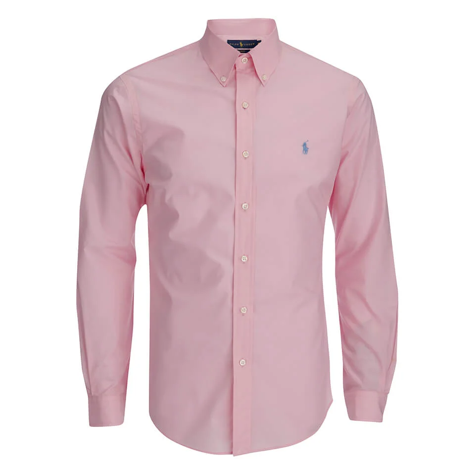 Polo Ralph Lauren Men's Long Sleeve Button Down Shirt - Pink Image 1
