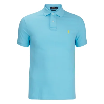 Polo Ralph Lauren Men's Short Sleeve Custom Fit Polo Shirt - Hammond Blue