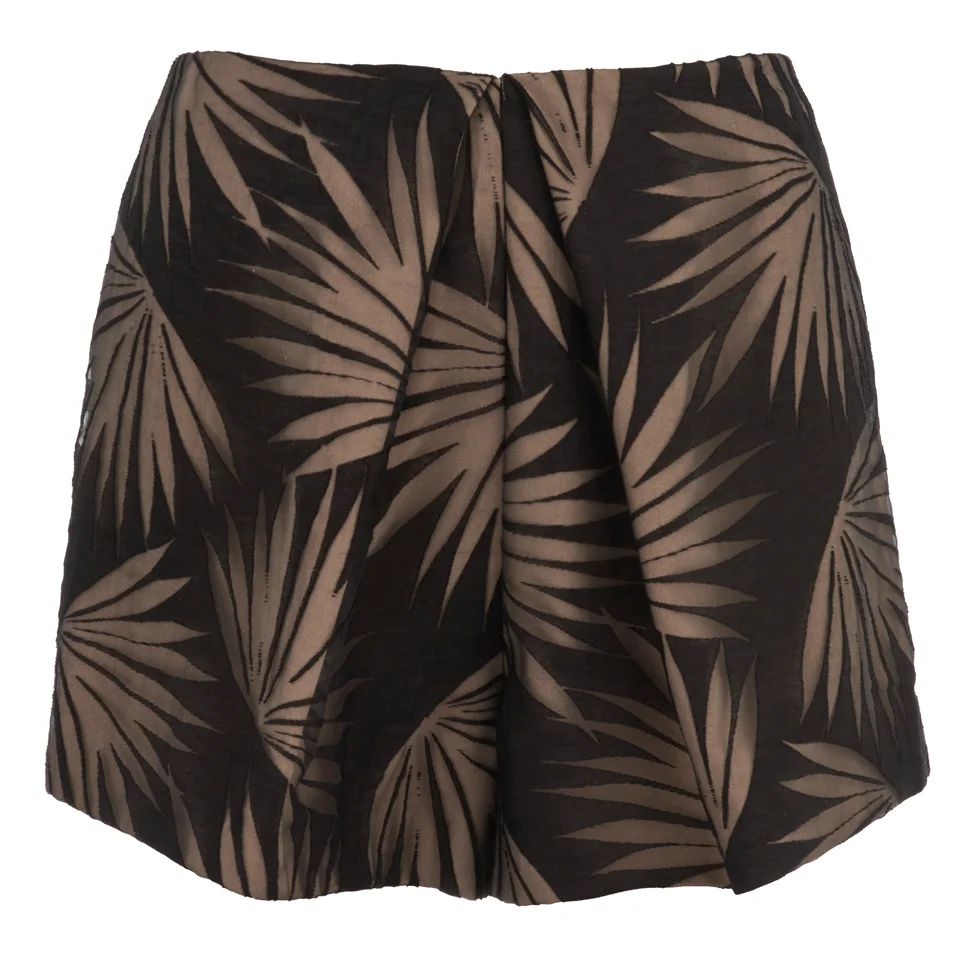 Finders Keepers Women's Sound Resound Shorts - Black Palm Image 1