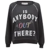 Wildfox Women's Kims Sweater Is Anybody Out There - Dirty Black - Image 1