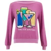Wildfox Women's Brunch Time For Another Sweatshirt - Lavender Dream - Image 1