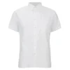 Universal Works Men's Seersucker Short Sleeve Shirt - White - Image 1