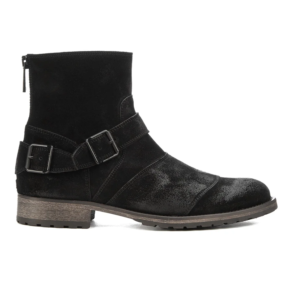 Belstaff Men's Trialmaster Leather Short Boots - Black Image 1