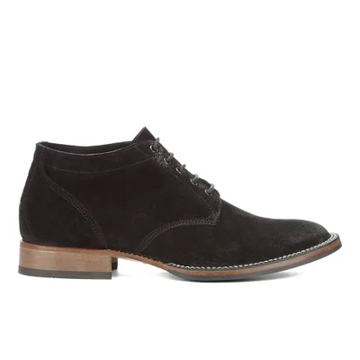 Belstaff Men's Stockwell Suede Lace Up Boots - Black