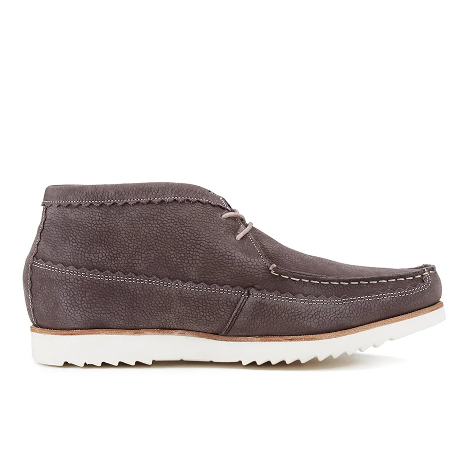 Genuine Moccasins by Grenson Men's Suede Chukka Boots - Brown Image 1