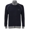 BOSS Hugo Boss Men's Zipped Sweatshirt - Navy - Image 1