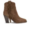 Ash Women's Isha Suede Heeled Cowboy Boots - Sigaro - Image 1