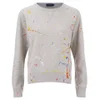 Polo Ralph Lauren Women's Paint Splatter Sweatshirt - Grey - Image 1