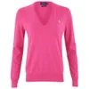 Polo Ralph Lauren Women's V-Neck Jumper - Knockout Pink - Image 1