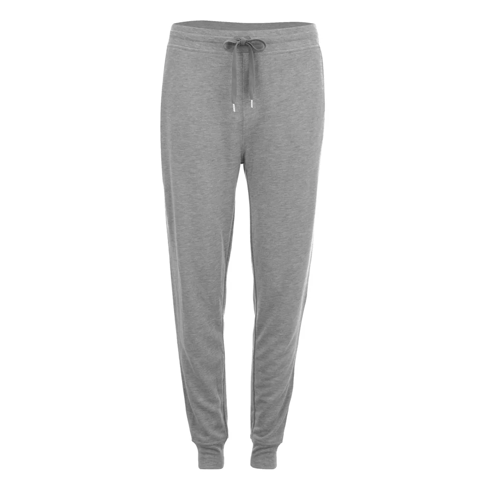 T by Alexander Wang Women's Enyzme Washed Lightweight French Terry Sweatpants - Heather Grey Image 1
