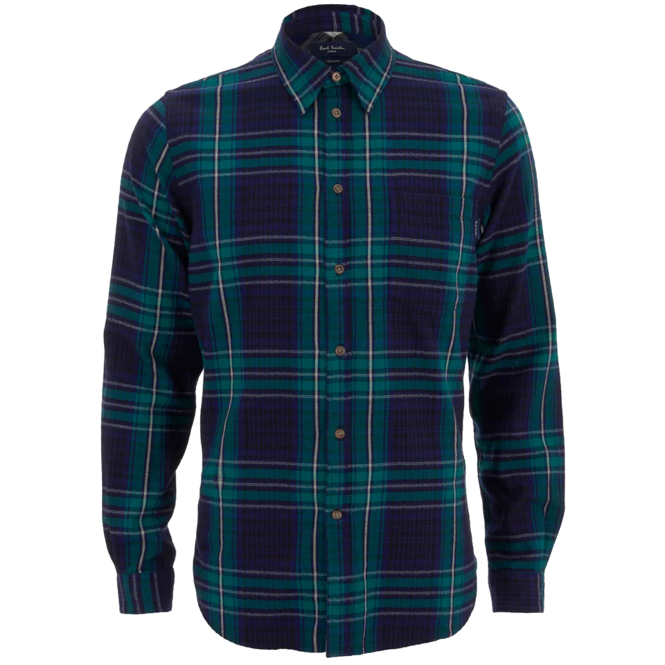 Paul Smith Jeans Men's Checked Shirt - Multi Image 1