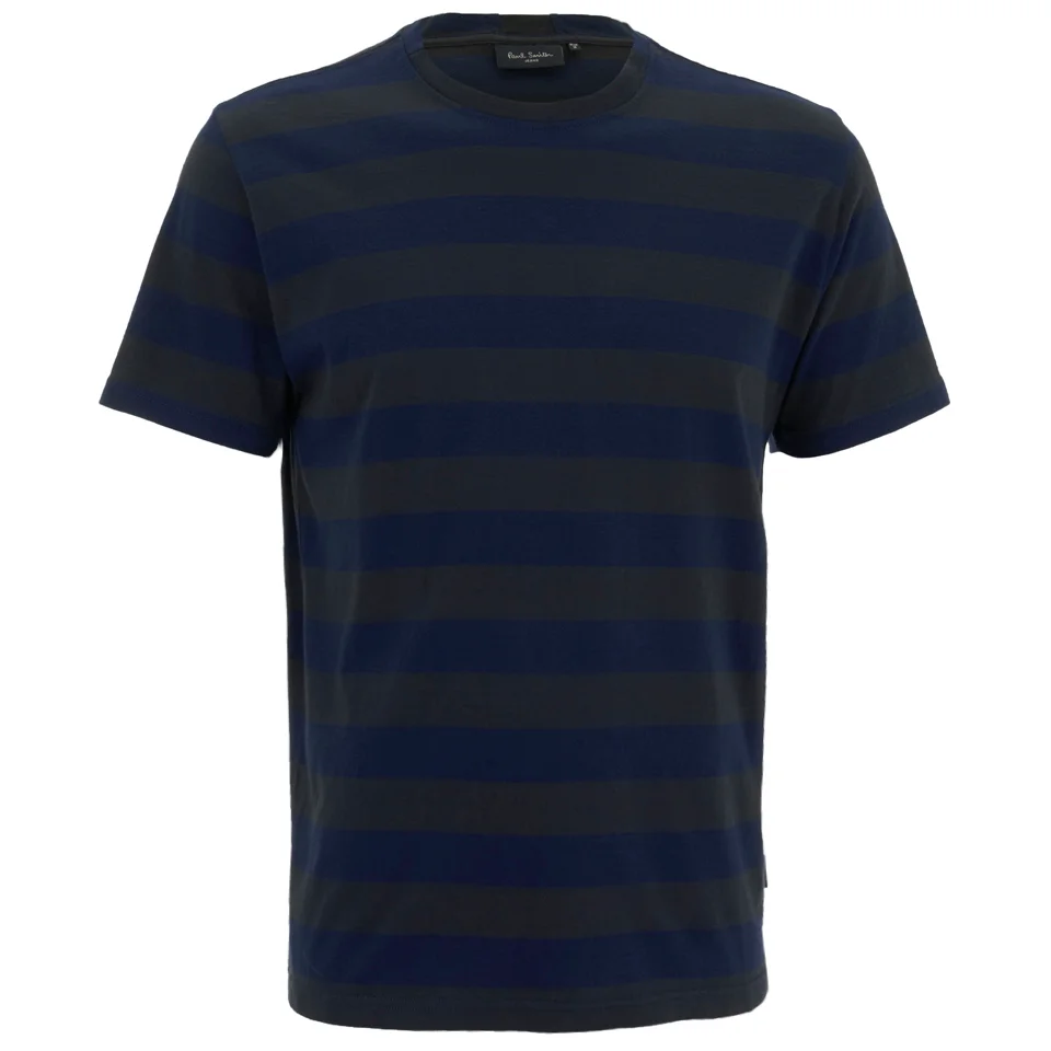 Paul Smith Jeans Men's Stripe Jersey T-Shirt - Navy Image 1