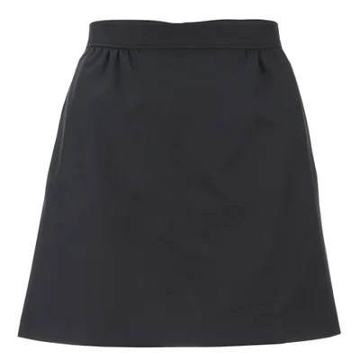 A.P.C. Women's Spy Mini Skirt - Faux Noir