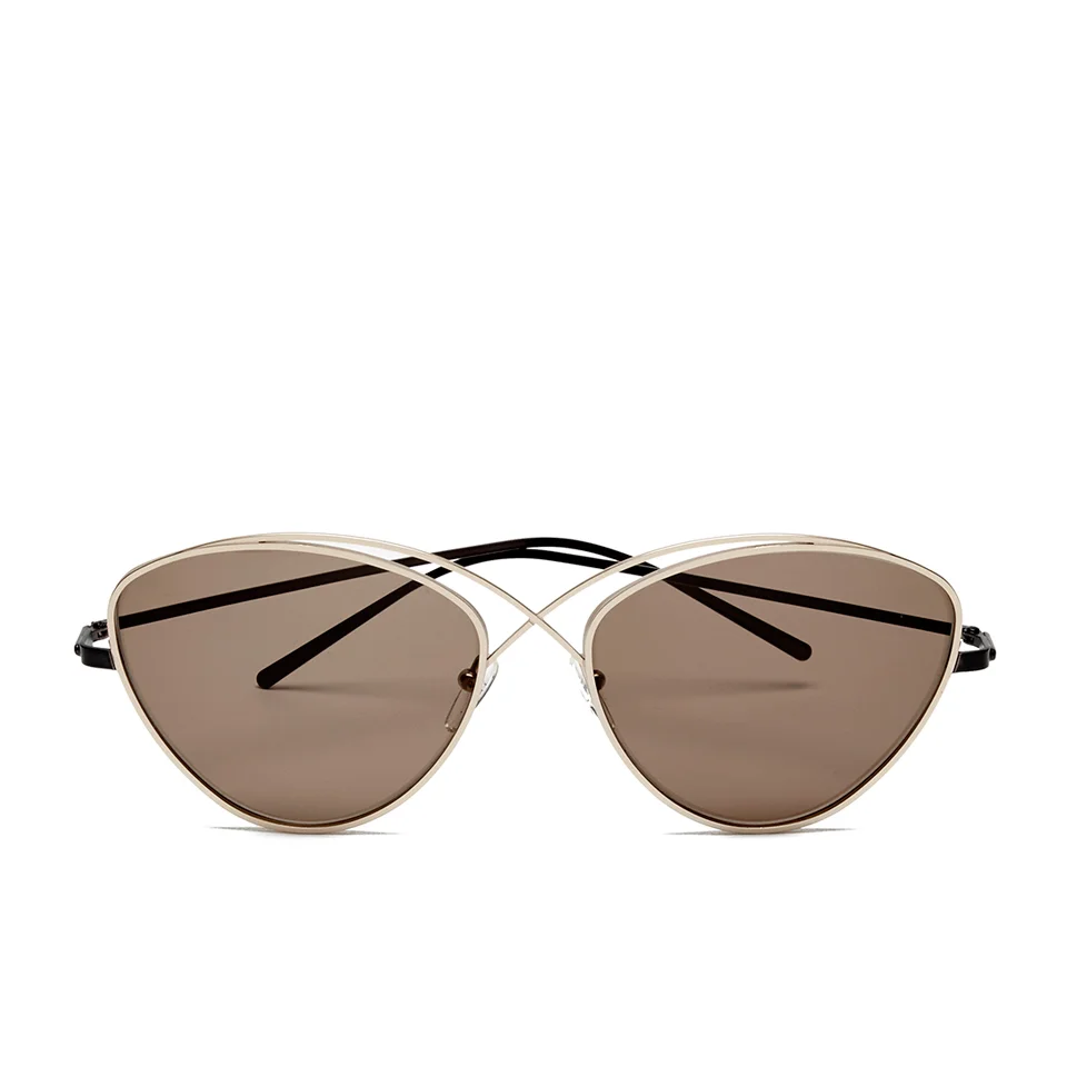 Prism Women's Brooklyn Sunglasses - Gold/Rose Gold Image 1