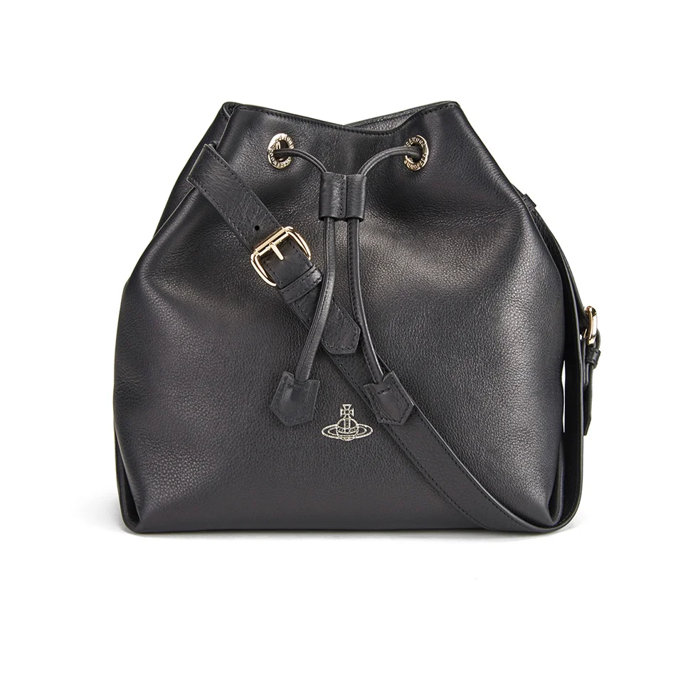 Vivienne Westwood Women's Spencer Bucket Bag - Black Image 1