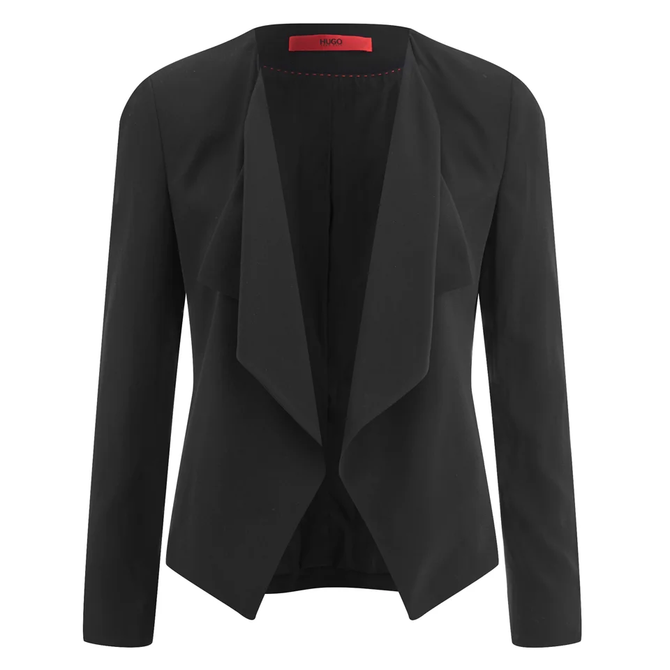 HUGO Women's Amalys Smart Jacket - Black Image 1