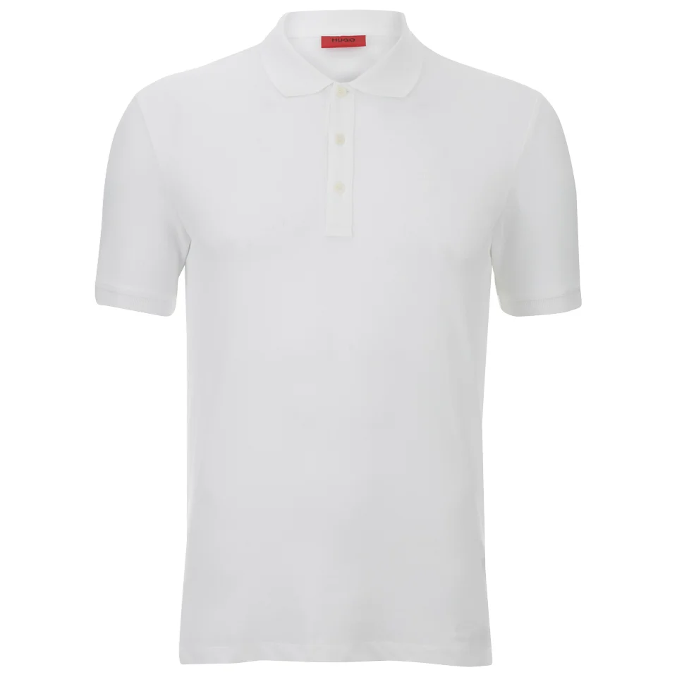 HUGO Men's Nono Plain Polo Shirt - White Image 1