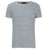 HUGO Men's Dhoenix Striped T-Shirt - White - Image 1