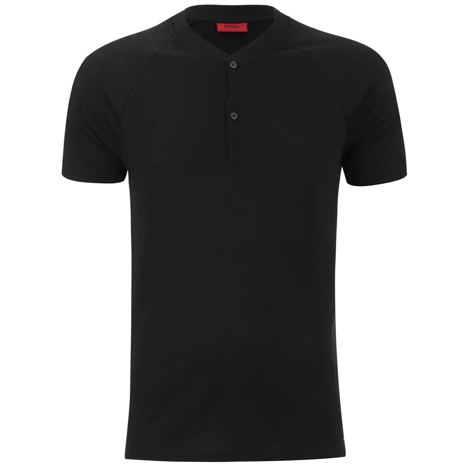 HUGO Men's Dolorado Baseball Collar Polo Shirt - Black Image 1