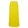 BOSS Orange Women's Beflowy Pleated Maxi Skirt - Yellow - Image 1