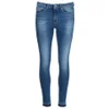 BOSS Orange Women's J10 Florida Frayed Cuff Jeans - Blue - Image 1