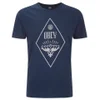 OBEY Clothing Men's Diamond Lotus Slub T-Shirt - Navy - Image 1