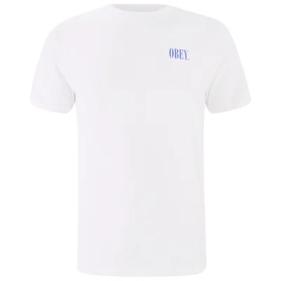 OBEY Clothing Men's New Times Basic T-Shirt - White