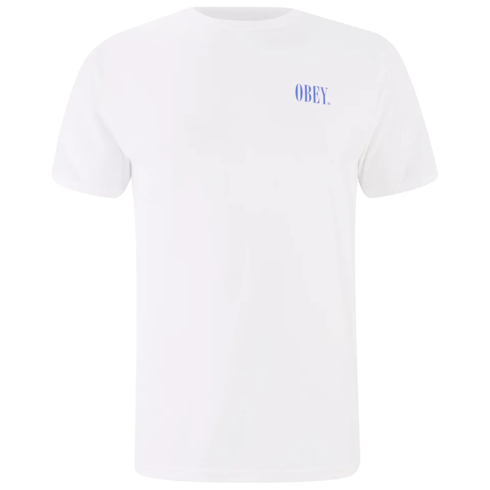 OBEY Clothing Men's New Times Basic T-Shirt - White Image 1