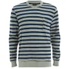 OBEY Clothing Men's Cypress Park Crew Sweatshirt - Navy/Green - Image 1