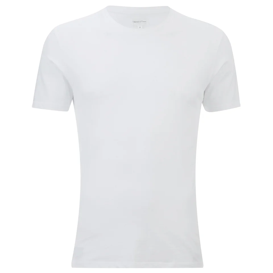 GANT Rugger Men's Basic Crew T-Shirt - White Image 1