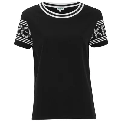 KENZO Women's Cotton Skate Jersey T-Shirt - Black