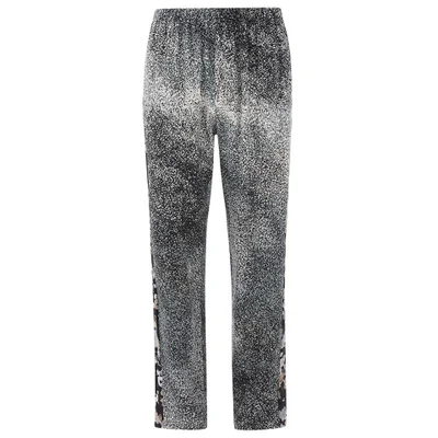 KENZO Women's Sand Silk Trousers - Anthracite