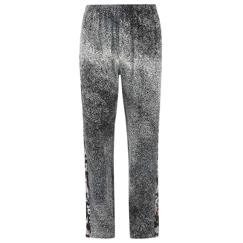 KENZO Women's Sand Silk Trousers - Anthracite Image 1