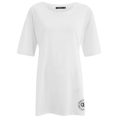 OBEY Clothing Women's Rue De La Ruine Orwell Tunic T-Shirt - White