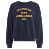 OBEY Clothing Women's Never Just Rock N Roll Sweatshirt - Navy - Image 1