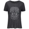 OBEY Clothing Women's Roots Linen T-Shirt - Black - Image 1