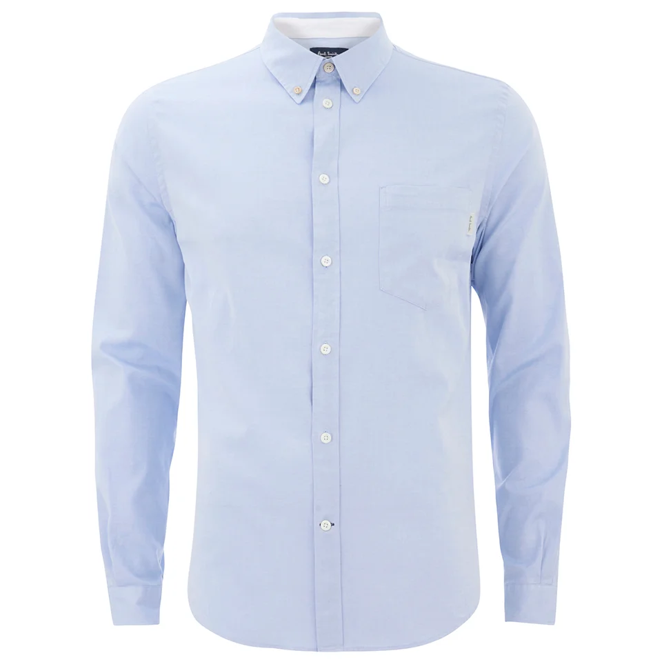 Paul Smith Jeans Men's Tailored Fit Long Sleeve Shirt - Blue Image 1