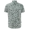 Paul Smith Jeans Men's Classic Fit Short Sleeve Shirt - Green - Image 1
