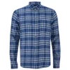 Paul Smith Jeans Men's Tailored Fit Check Shirt - Blue - Image 1