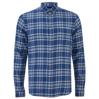 Paul Smith Jeans Men's Tailored Fit Check Shirt - Blue