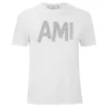 AMI Men's Front Logo Crew T-Shirt - White - Image 1