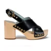 Marc Jacobs Women's Linda Criss Cross Heeled Sandals - Black - Image 1